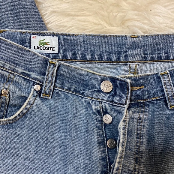 Lacoste Light Wash Jeans - Picture 4 of 8